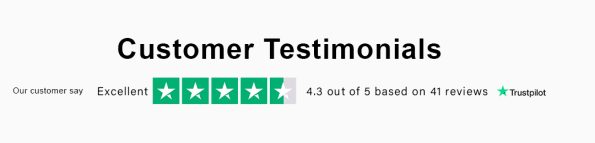 Trust Pilot Reviews Banner