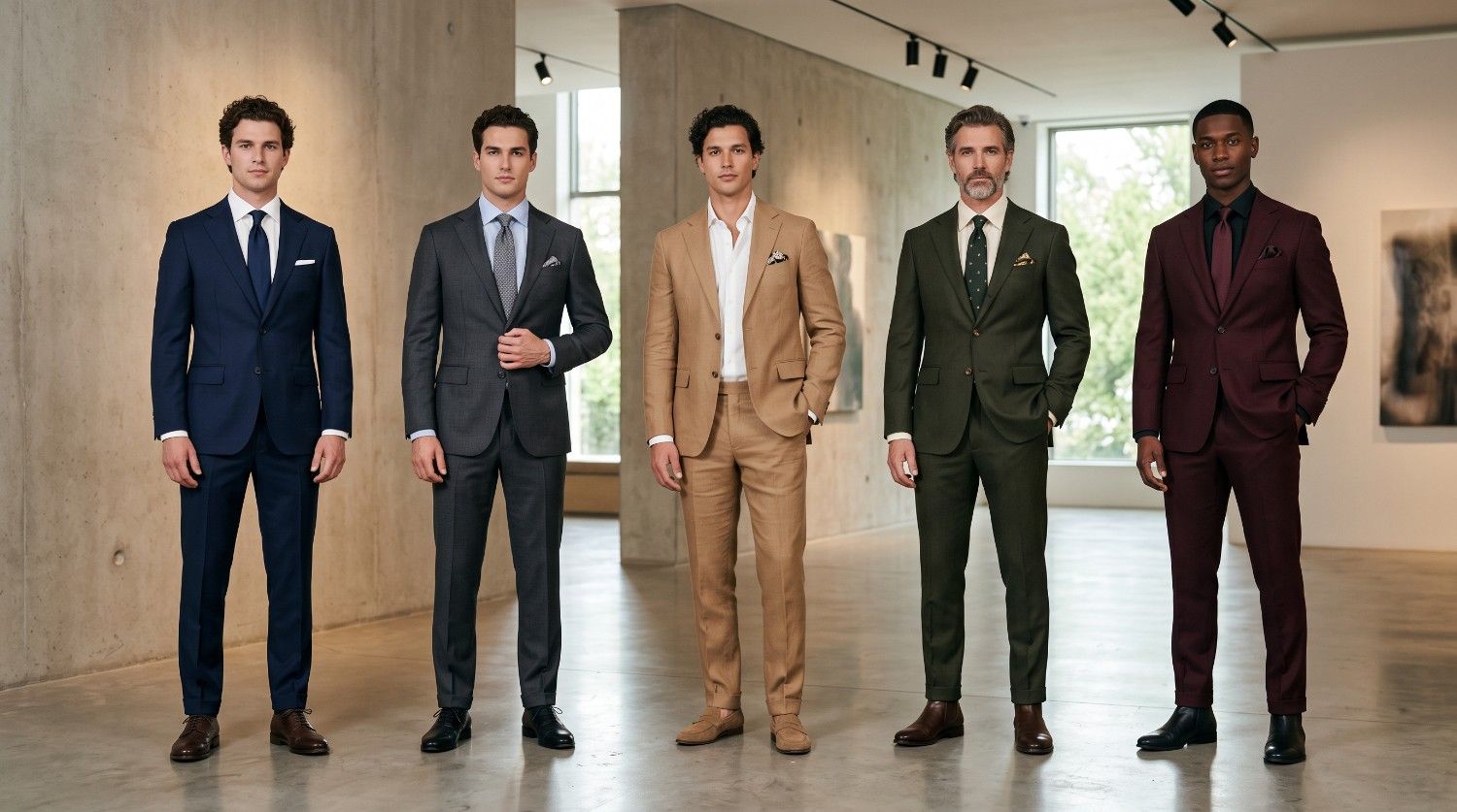 Best Suit Colours For Wedding Guests