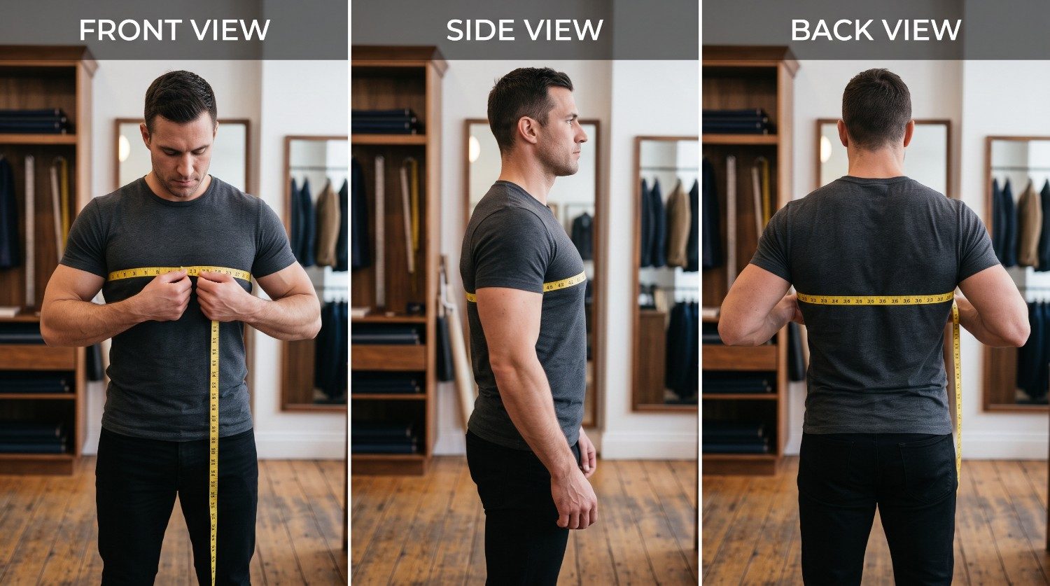 How To Measure Chest For A Tuxedo Jacket