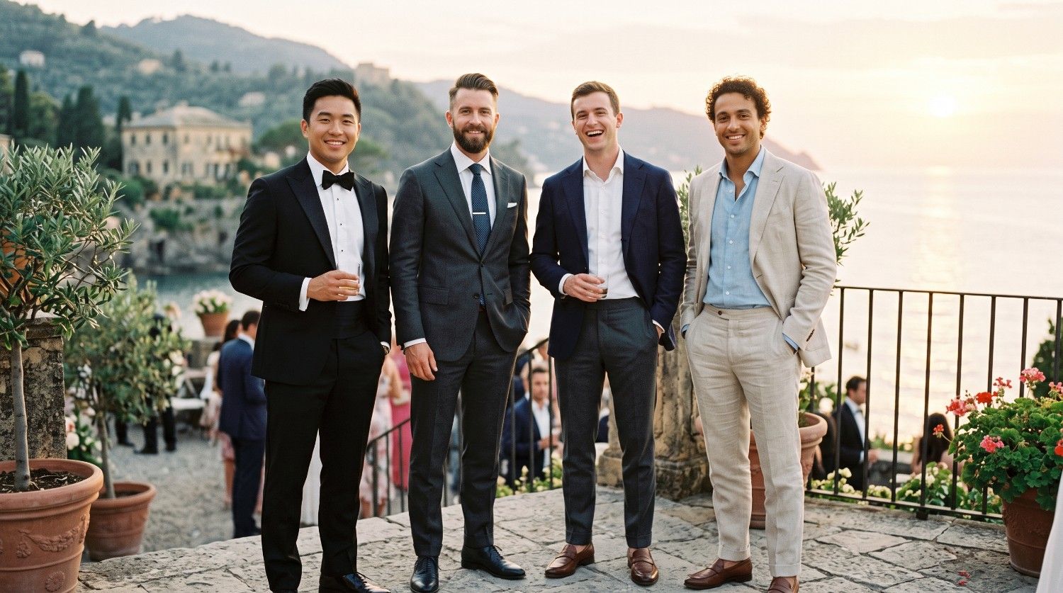 Wedding Attire For Men Guests