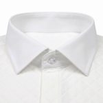 Diamond Quilted Tuxedo Shirt Men Model