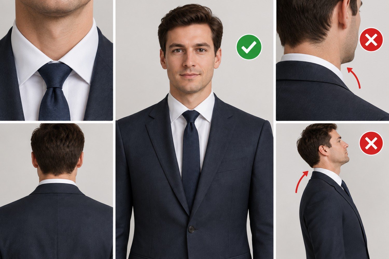 Collar Fit Of Tuxedo