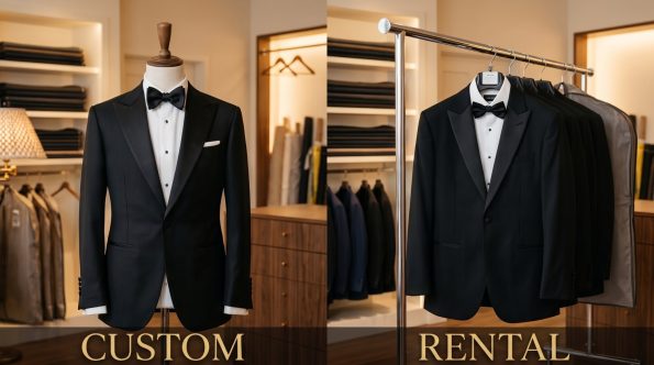 Custom Wedding Tuxedo Vs Rental