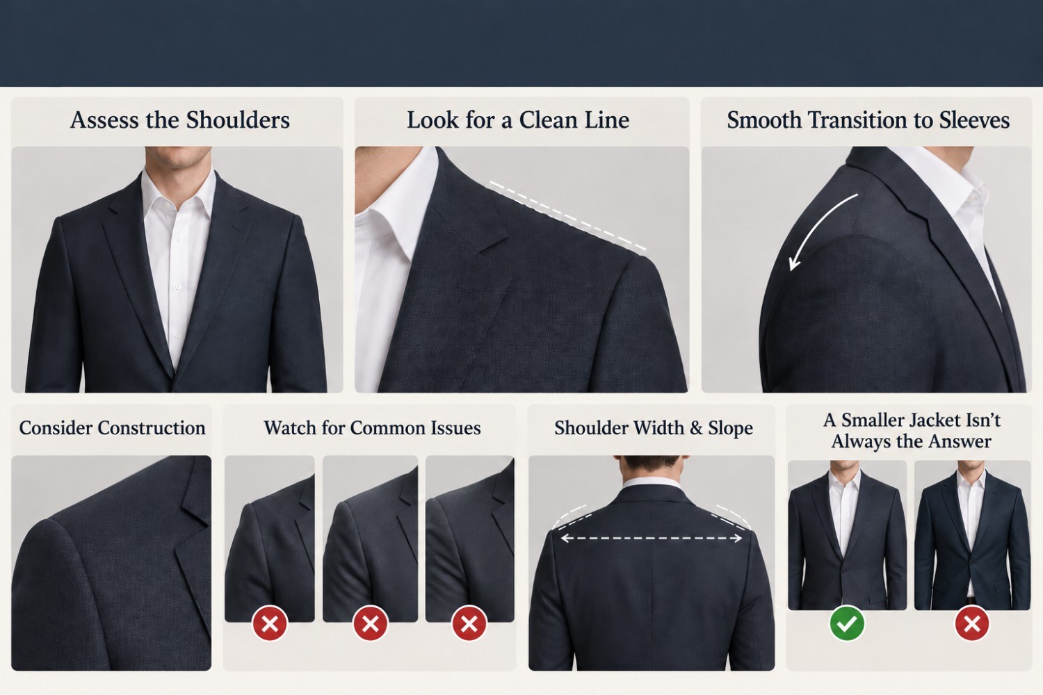 Wedding Tuxedo Shoulder Fit