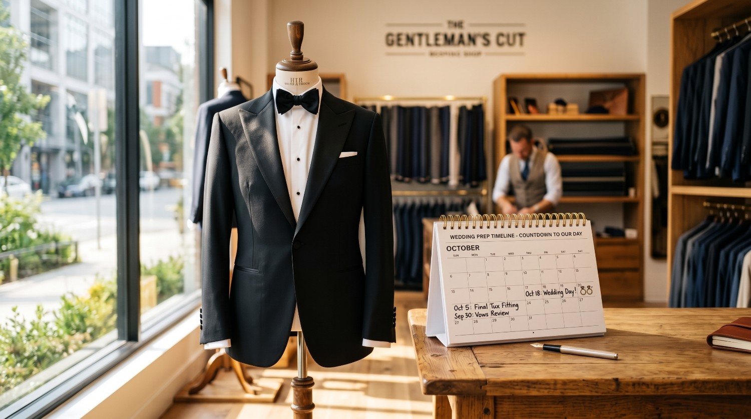 When Should A Groom Order His Tuxedo